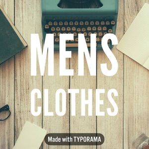 Men’s clothes
